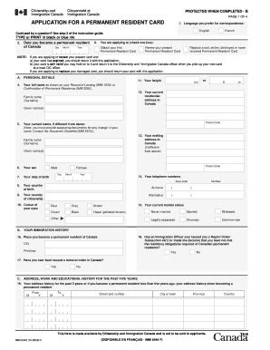 imm5444e form|Permanent resident card – Renewal, replacement .